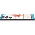 Chicago Flag Light Wood Galaxy S25 Ultra Skin